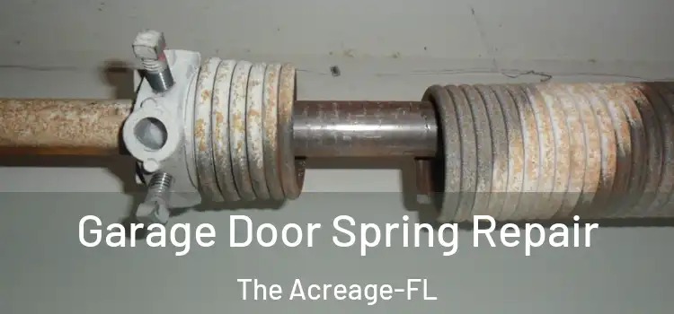  Garage Door Spring Repair The Acreage-FL